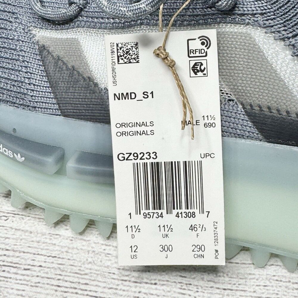 adidas NMD S1 Onyx Ice Mint Glow Men's size 12 BRAND NEW GZ9233 - Picture 6 of 9
